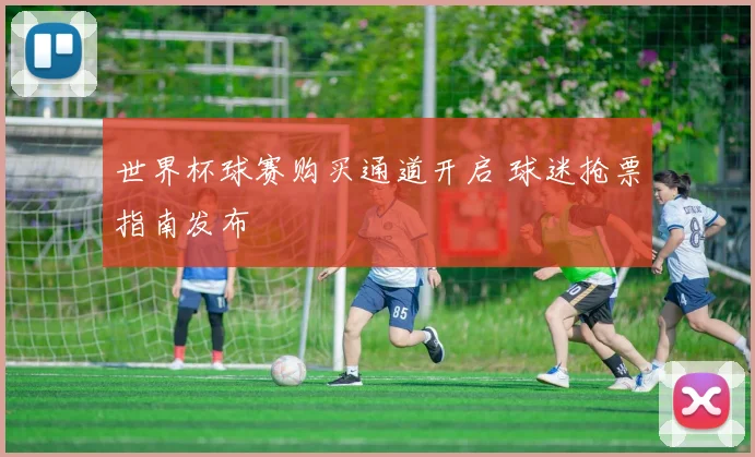 世界杯球赛购买通道开启 球迷抢票指南发布