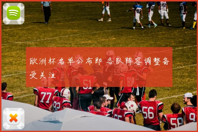 欧洲杯名单公布即 各队阵容调整备受关注